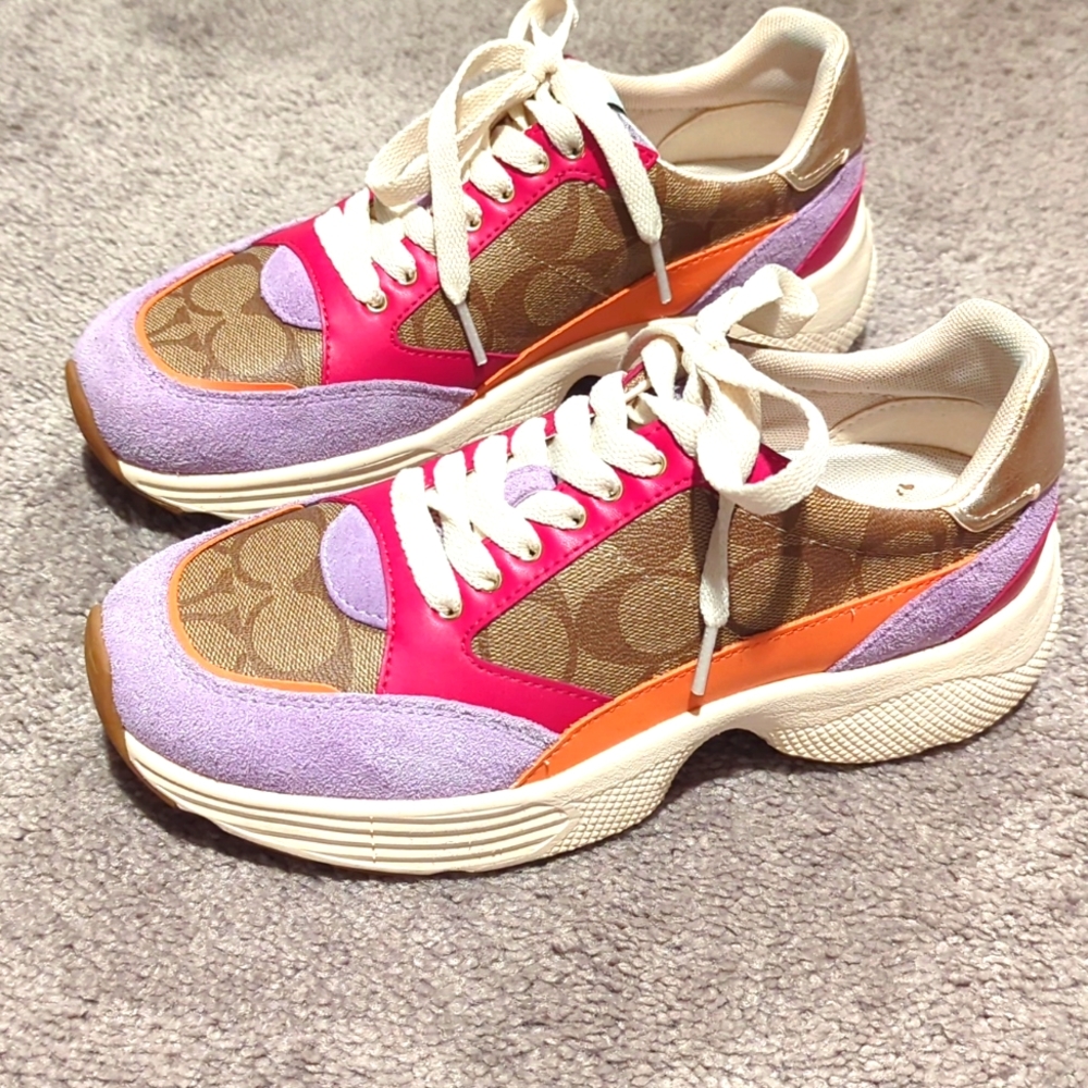 Women's Coach Monogram Sneakers